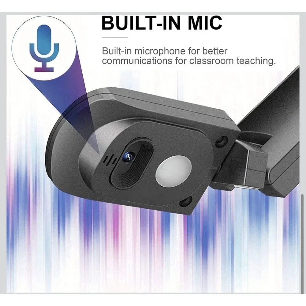 4N27/V500S 8MP Document Camera for Teachers, USBVisualiser for A3 Size, LELight,